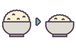 ease up onのイラスト